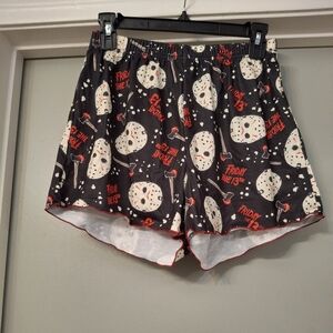 Friday the 13th Sleep Shorts